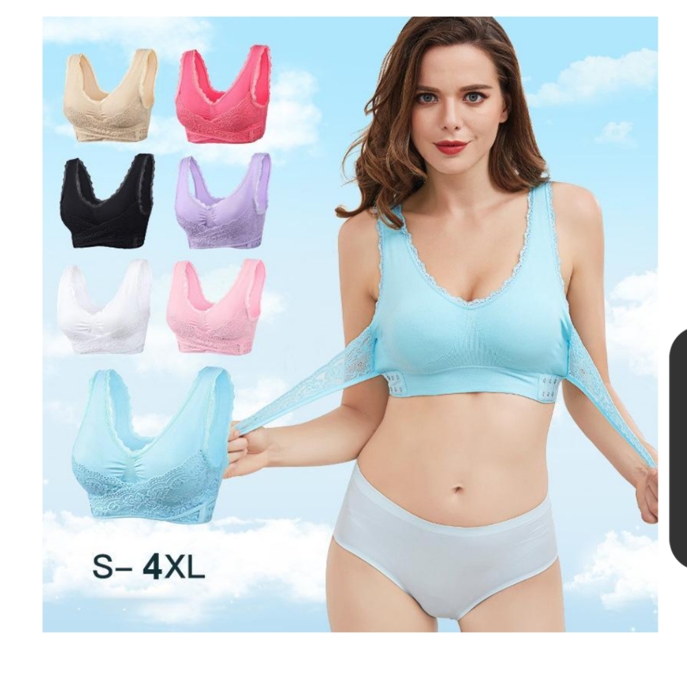 Like new bras.
